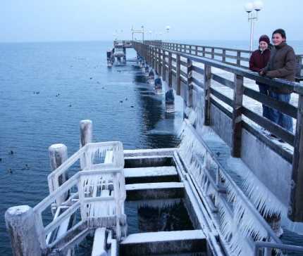 Vereiste Seebr�cke